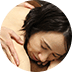 しっかりとリンパを流します
